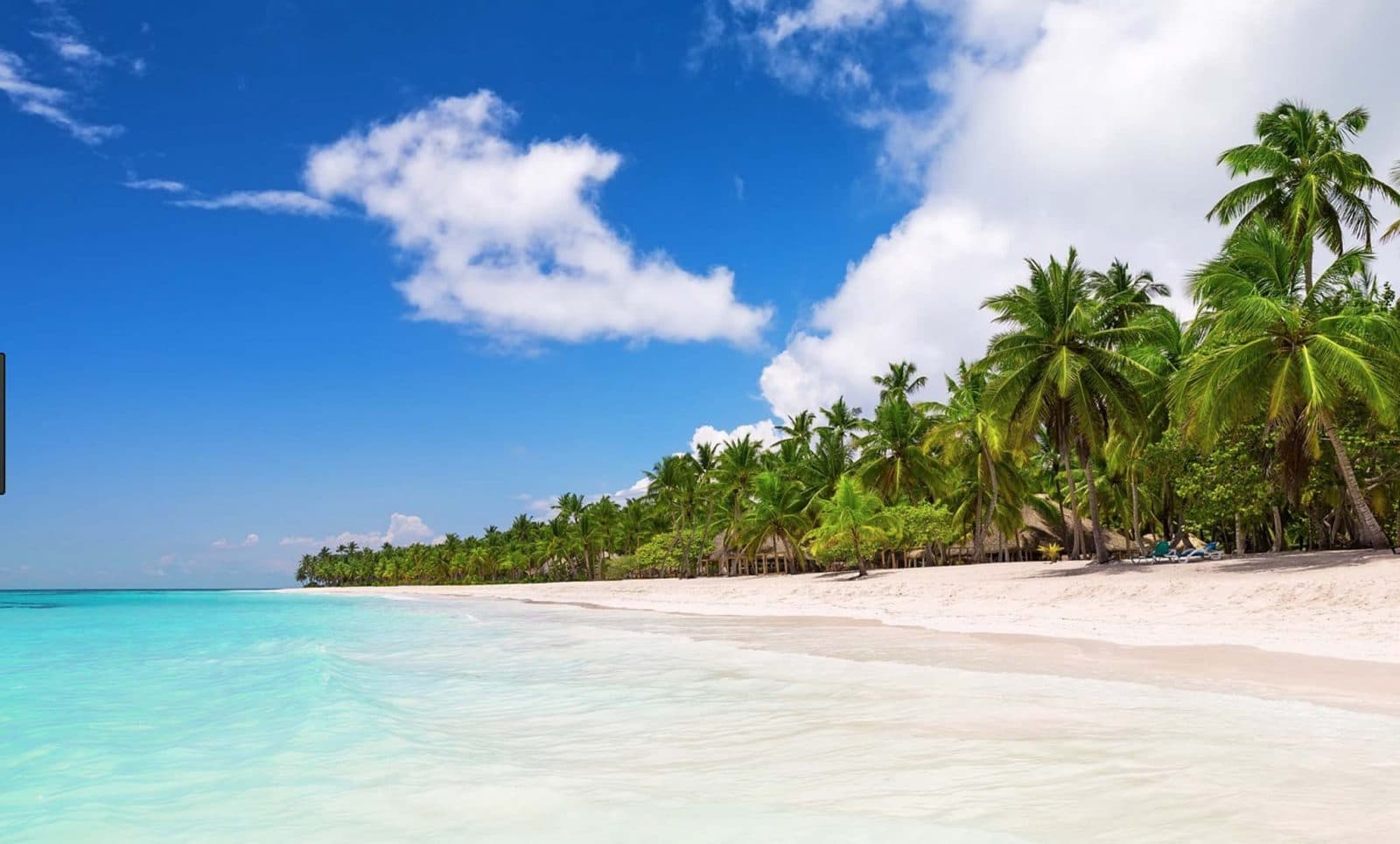 Vista da Ilha Saona na República Dominicana
