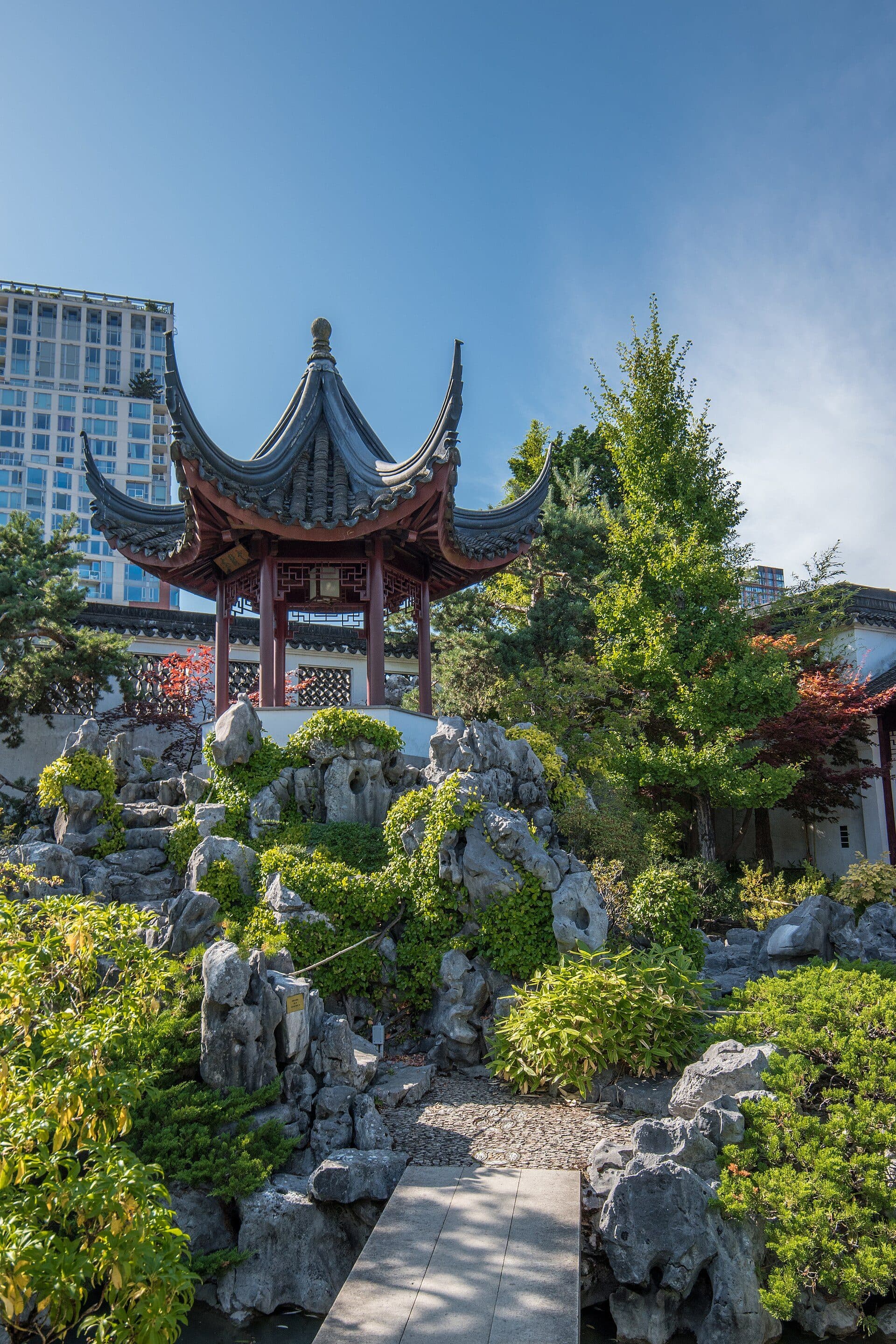 Vista do Dr. Sun Yat-Sen Classical Chinese Garden