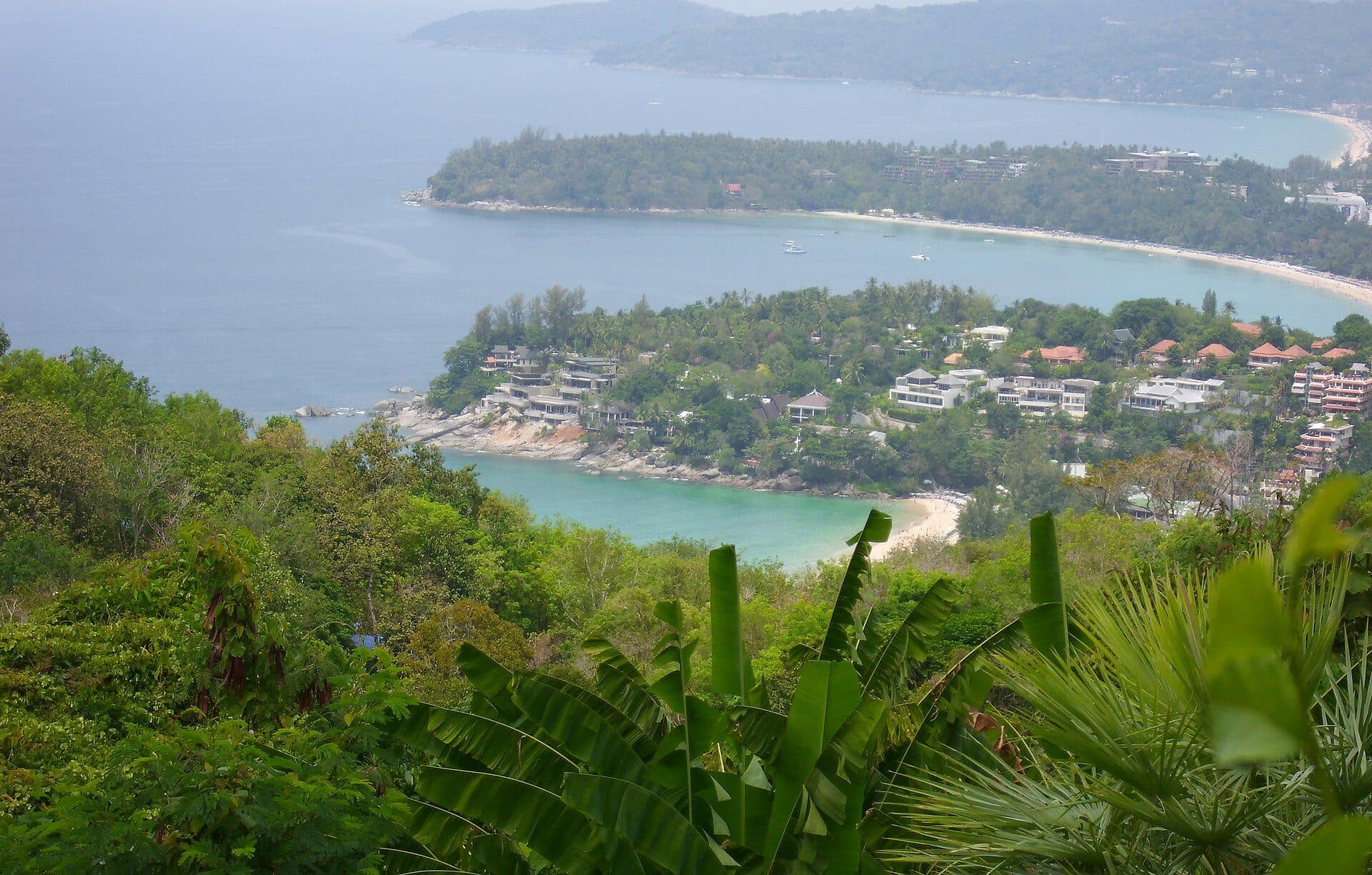 Vista da paisagem a partir do Karon View Point