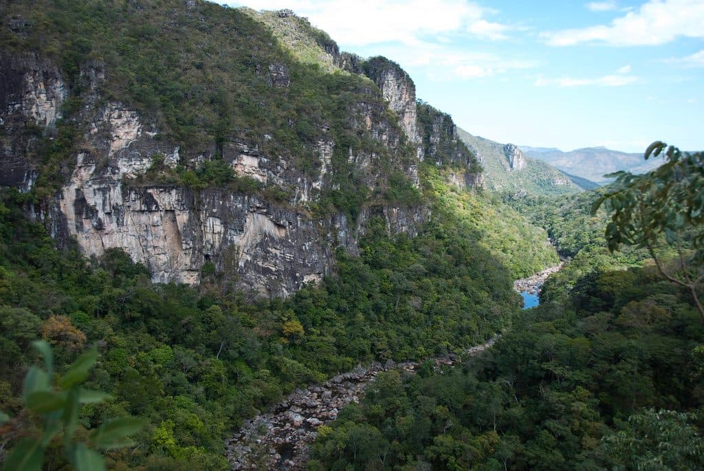 Paisagem natural do Parque Nacional da Chapada dos Veadeiros