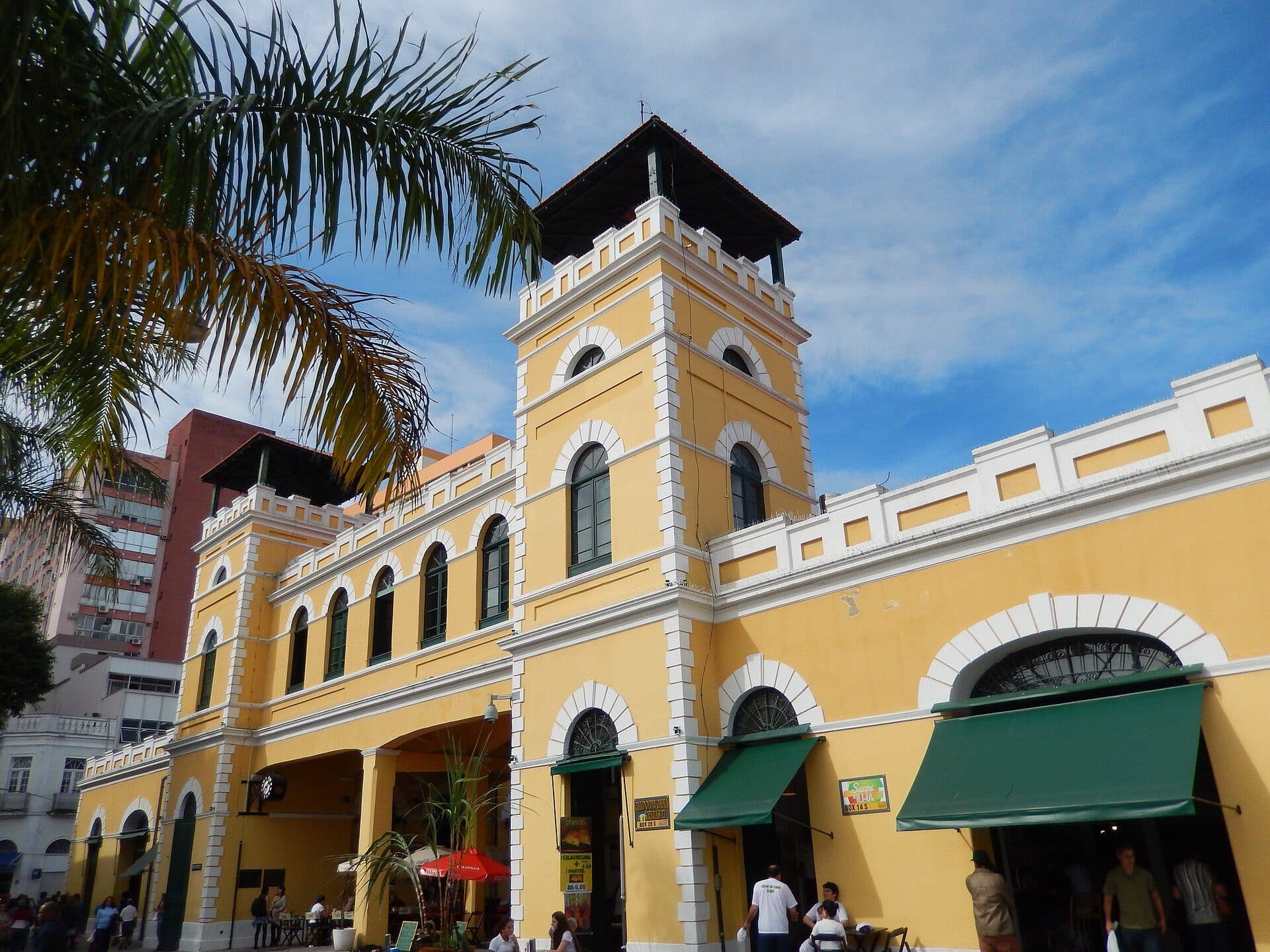 Fachada histórica do Mercado Público de Florianópolis