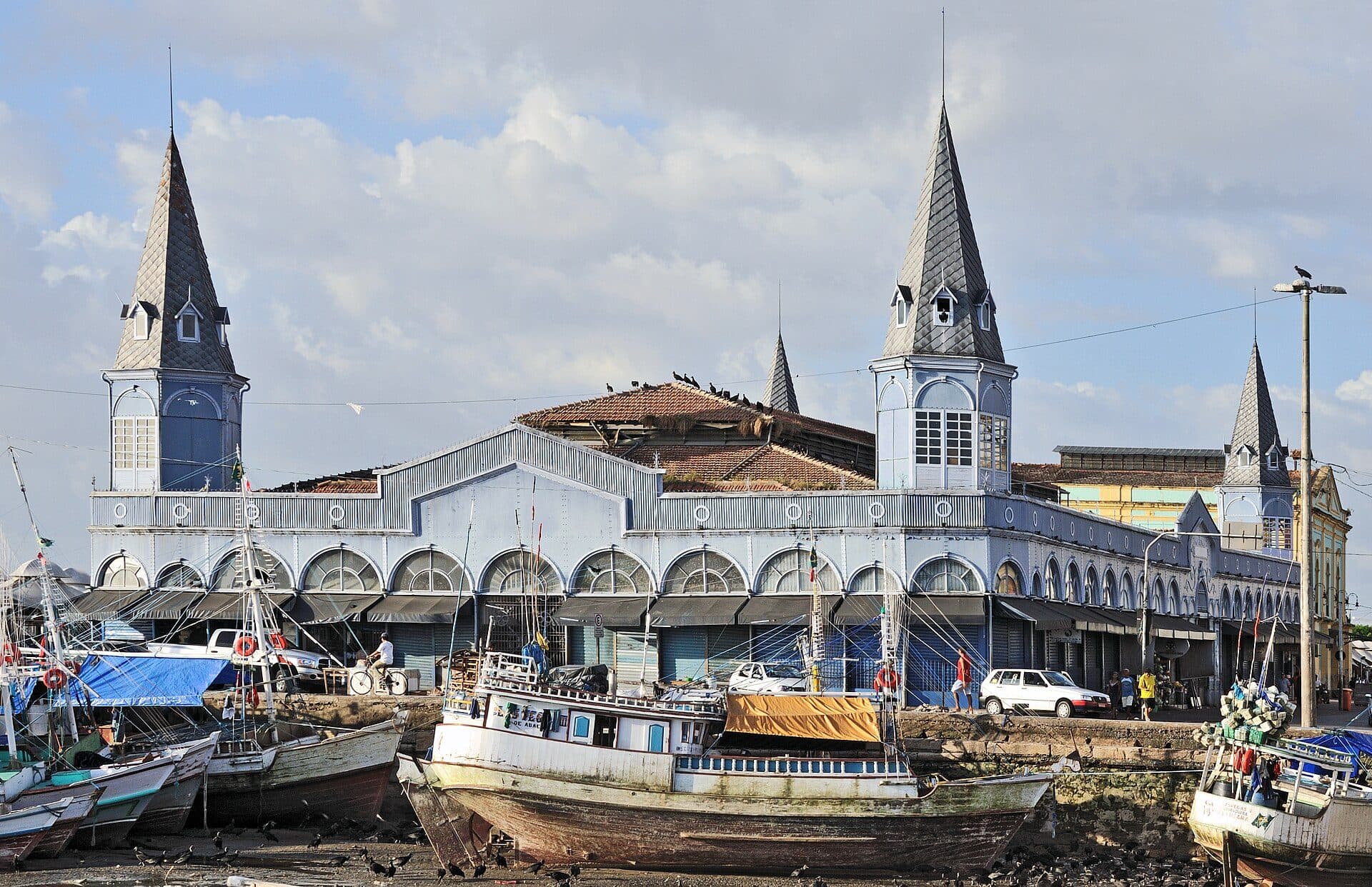 Vista do Mercado Ver-o-Peso em Belém do Pará
