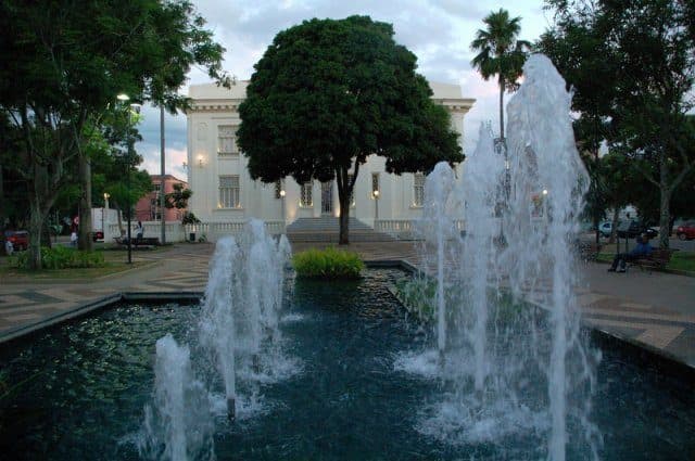 Vista da cidade de Rio Branco, capital do Acre