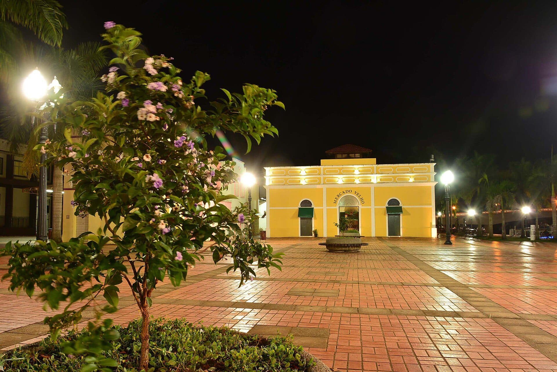 Vista do Novo Mercado Velho em Rio Branco, Acre