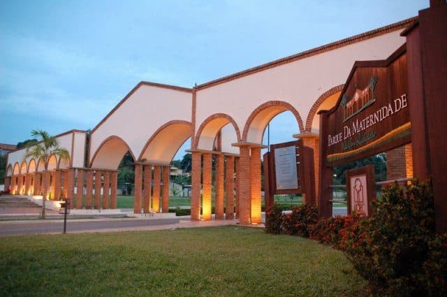Vista do Parque da Maternidade na cidade de Rio Branco, no Acre