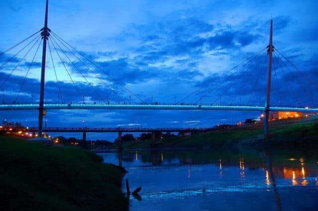 Vista da cidade de Rio Branco, capital do Acre