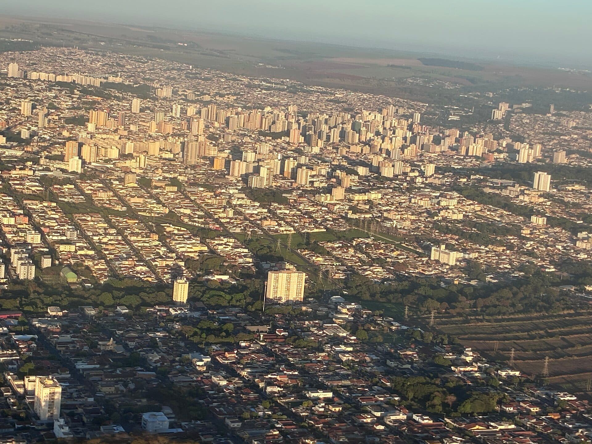 Vista panorâmica da região do Centro Expandido de Ribeirão Preto
