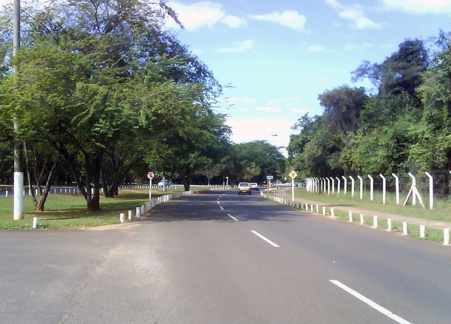 Vista panorâmica da área do Parque dos Poderes
