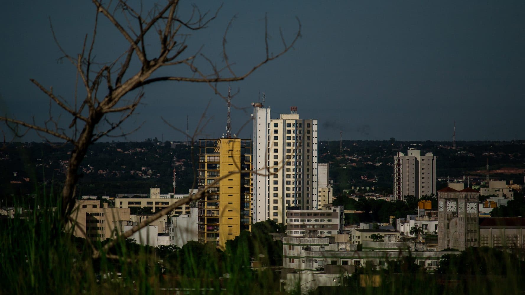 Vista panorâmica da cidade de Cuiabá