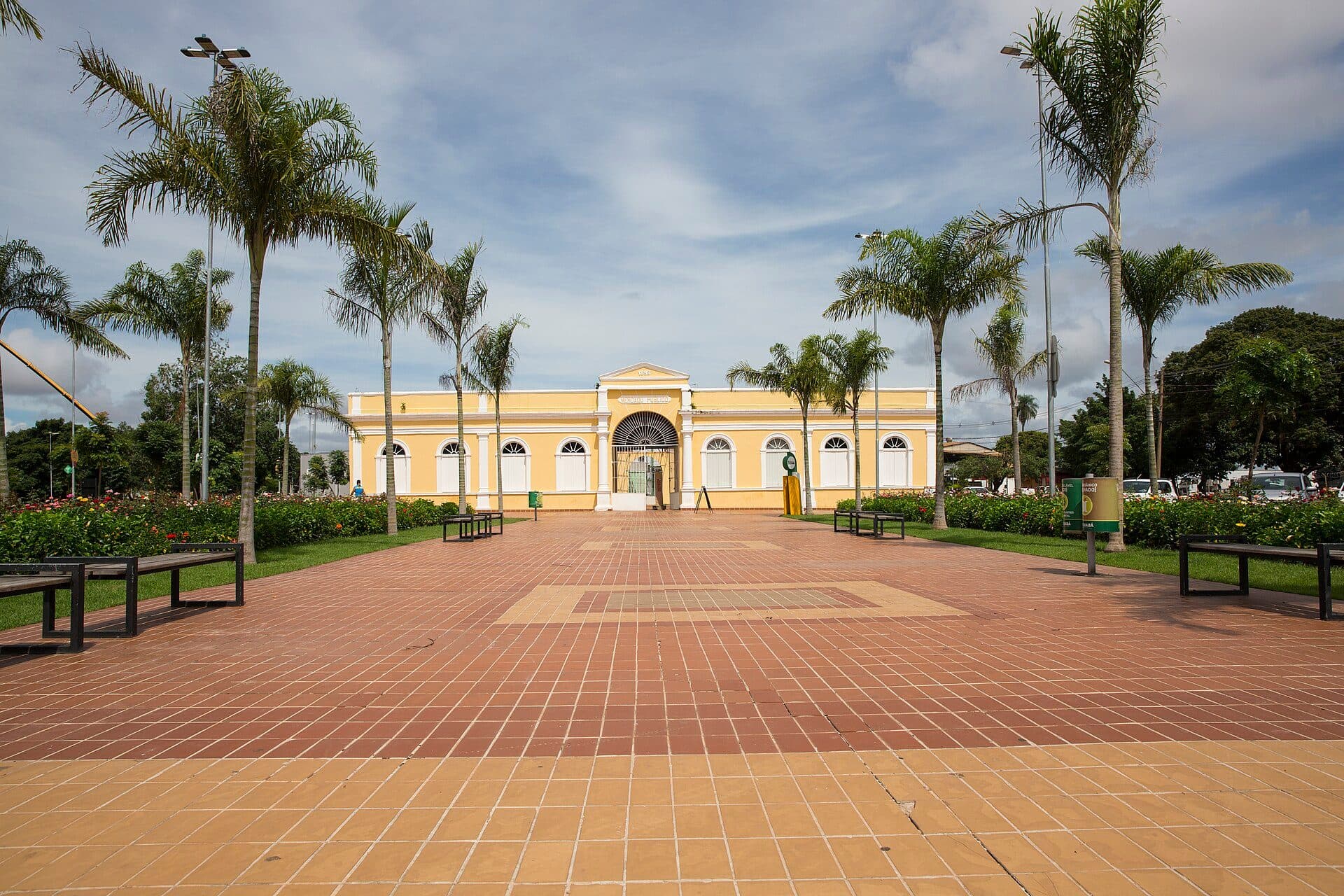 Vista do Museu do Rio Cuiabá na cidade de Cuiabá, Mato Grosso