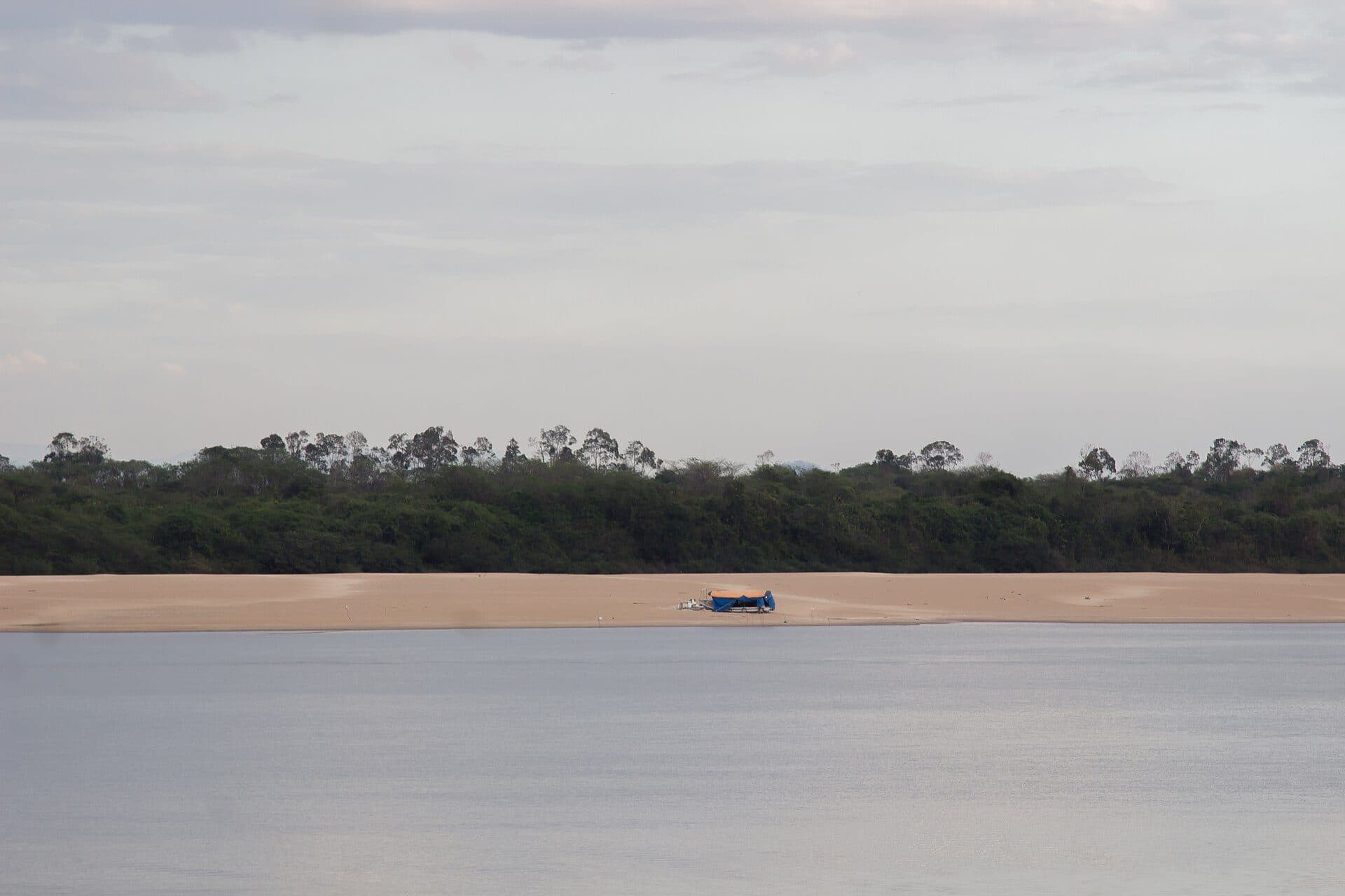 Vista da Praia Grande em Boa Vista, Roraima