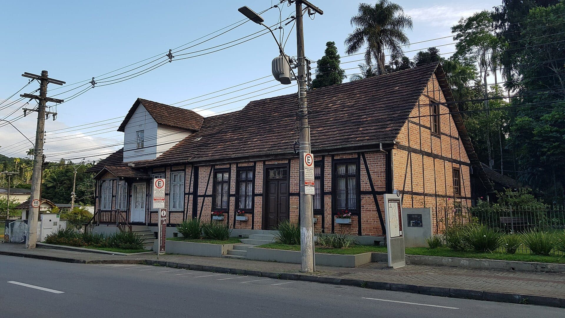 Vista externa do Museu da Família Colonial