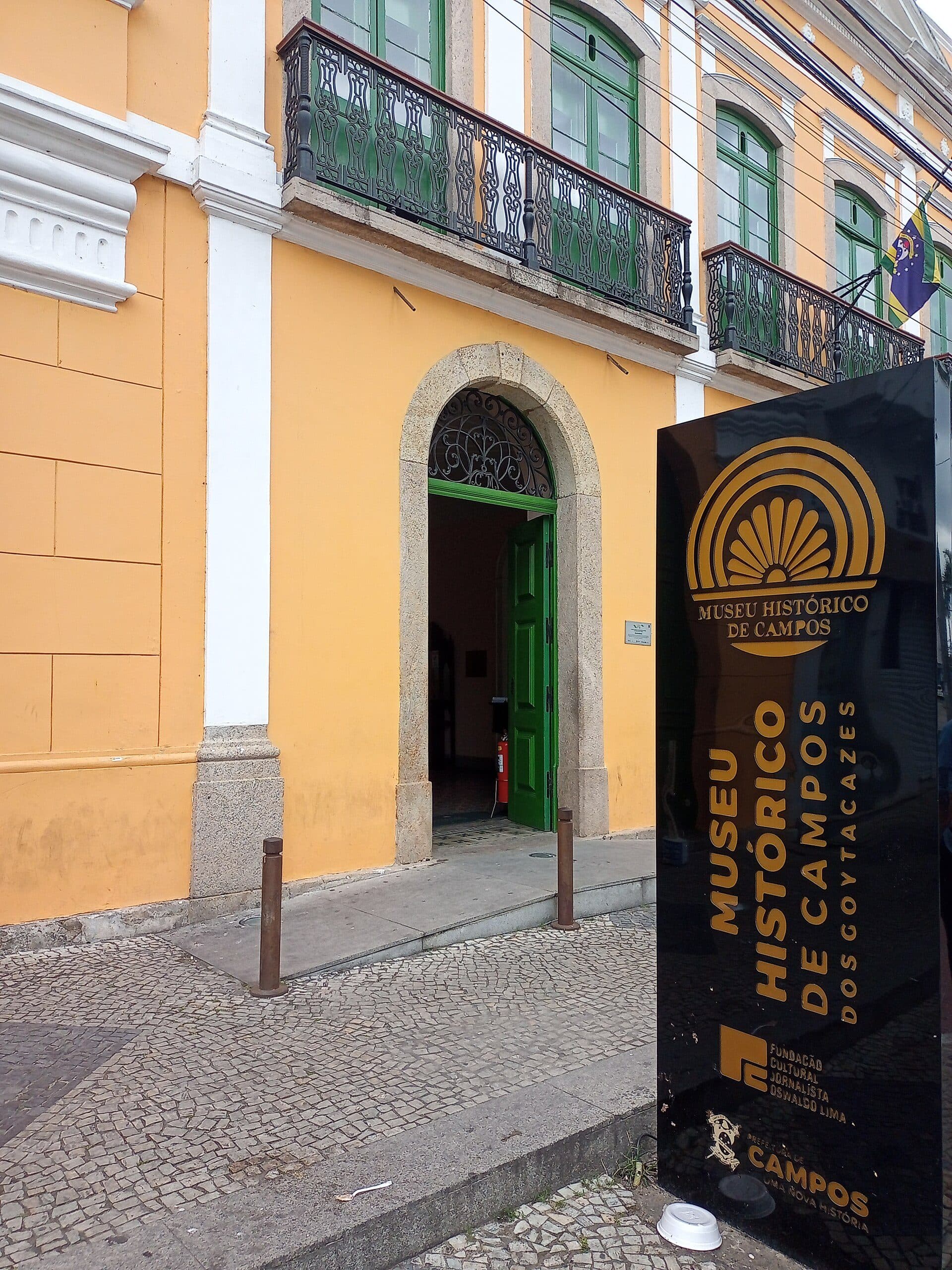 Fachada do Museu Histórico de Campos dos Goytacazes