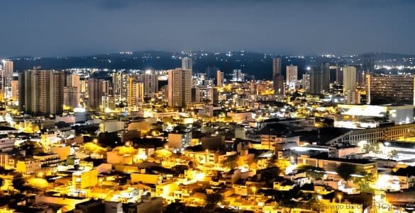 Vista panorâmica da cidade de Caruaru a partir do Monte do Bom Jesus