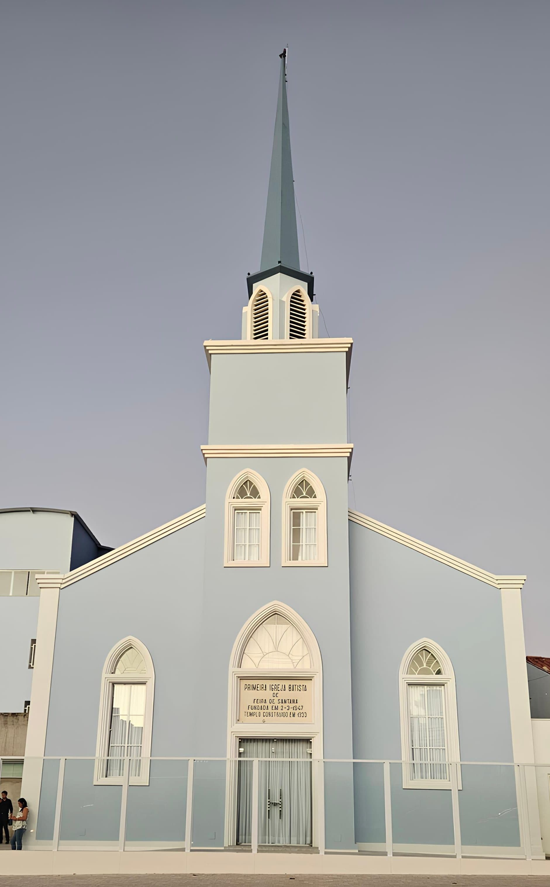 Fachada da Primeira Igreja Batista de Feira de Santana