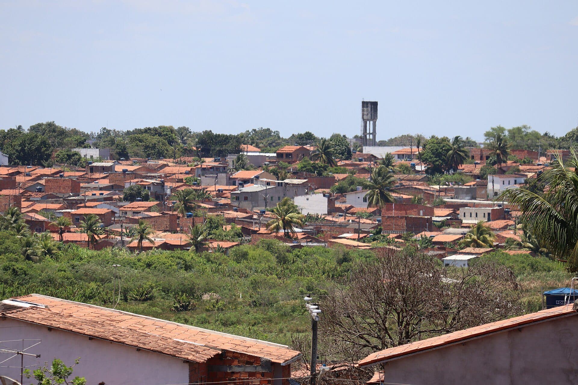 Vista da paisagem urbana da cidade de Feira de Santana