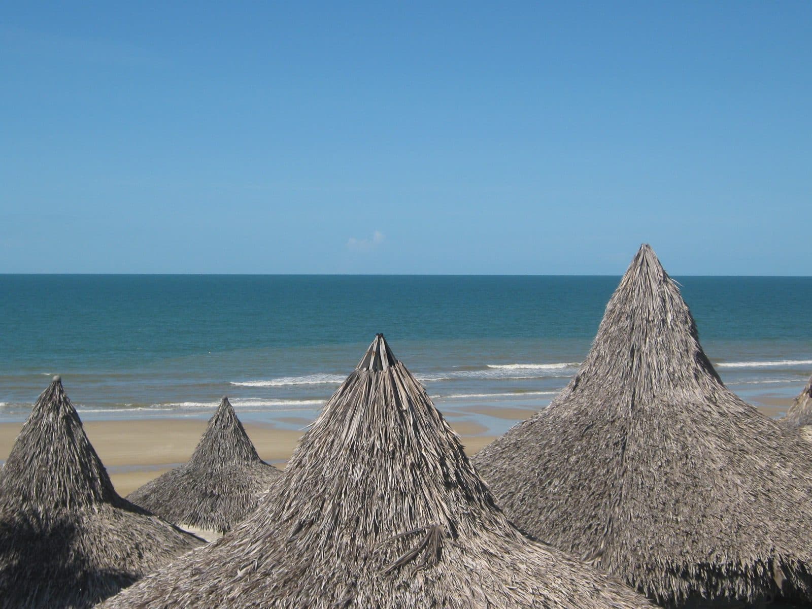 Vista de paisagem no município de Beberibe, no Ceará