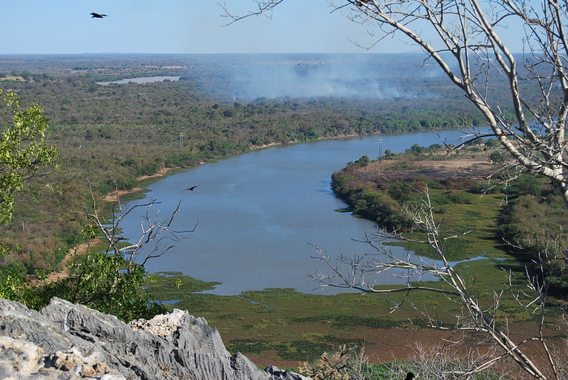 Vista do Rio São Francisco no município de Bom Jesus da Lapa
