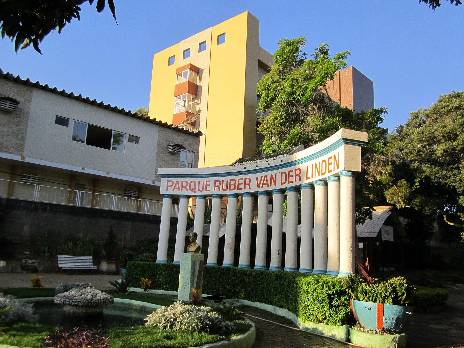 Vista do Parque Ruber Van Der Linden em Garanhuns, Pernambuco