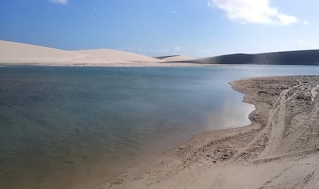 Vista da Lagoa do Paraíso em Jijoca de Jericoacoara