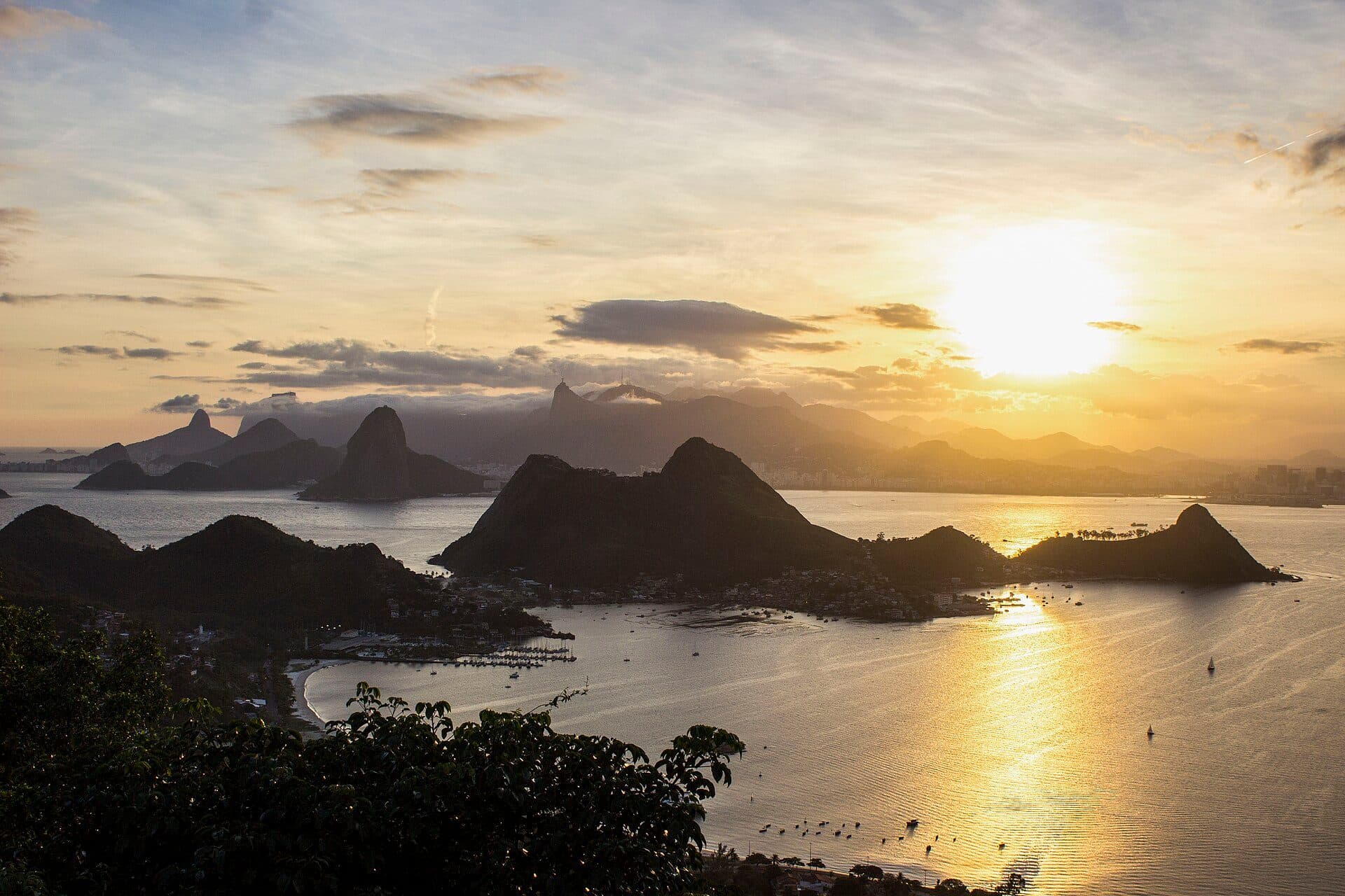 Fim de tarde no Parque da Cidade de Niterói