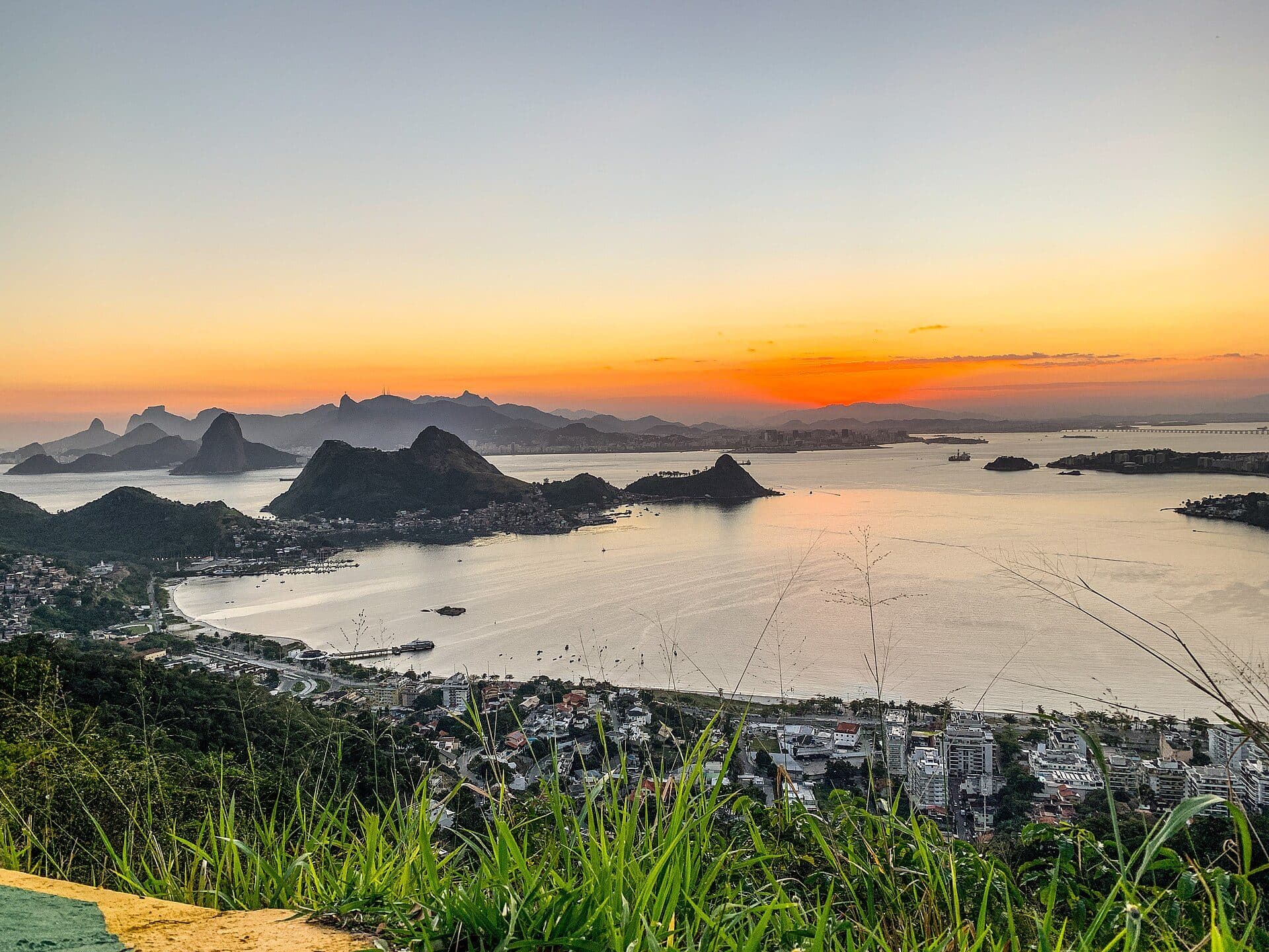 Vista do Parque Natural Municipal de Niterói