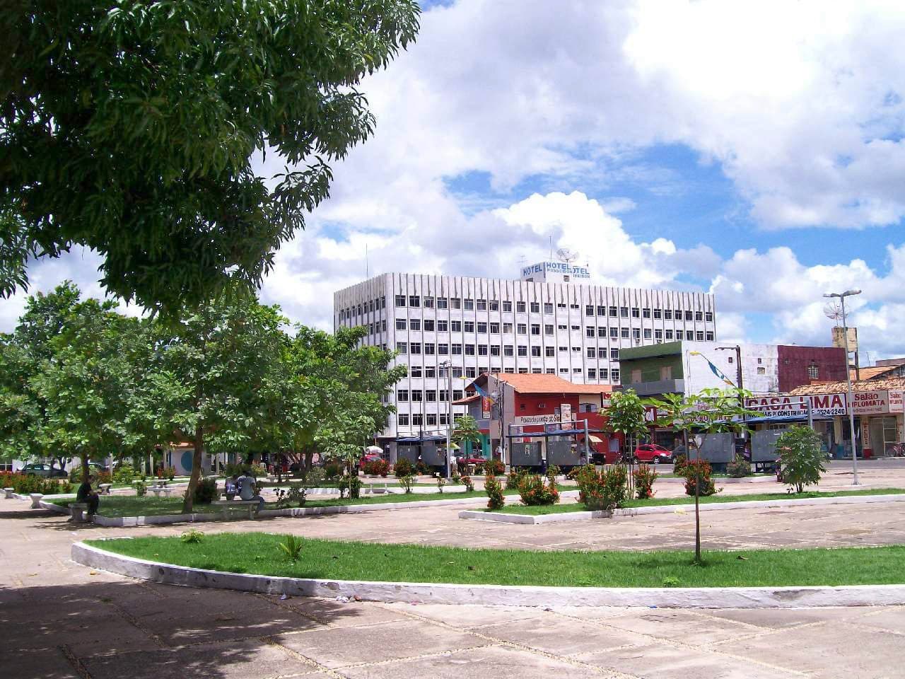 Vista da paisagem urbana na cidade de Imperatriz