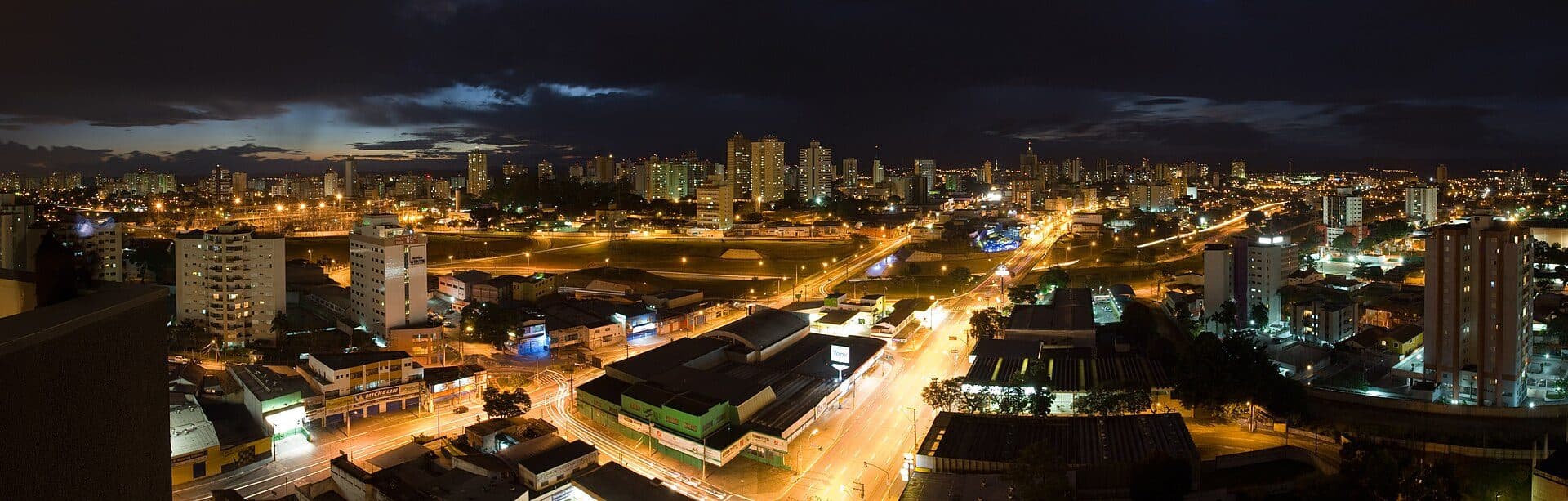 Vista panorâmica da cidade de São José dos Campos