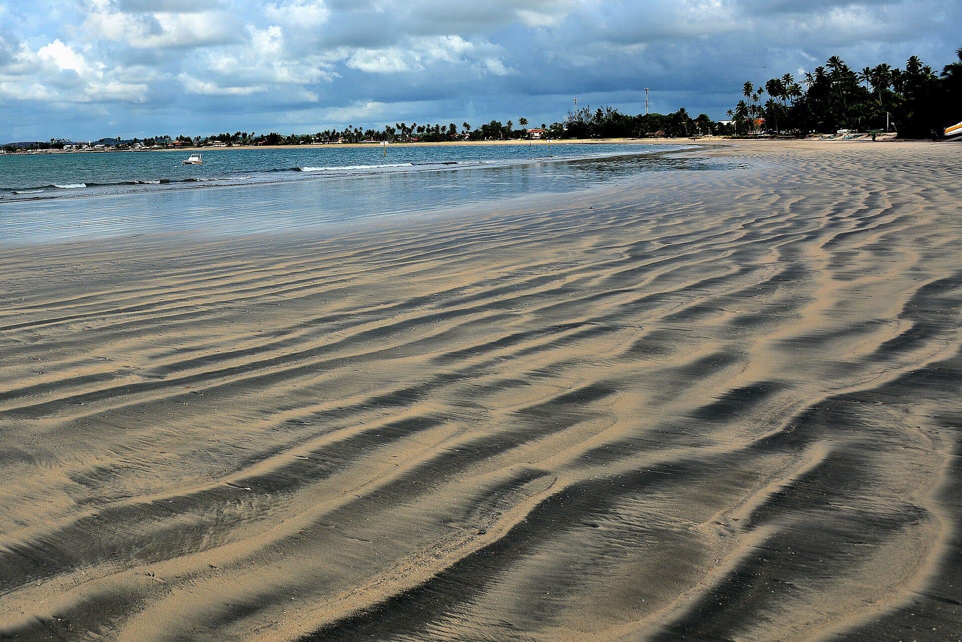 Vista da Praia de Serrambi em Ipojuca, Pernambuco