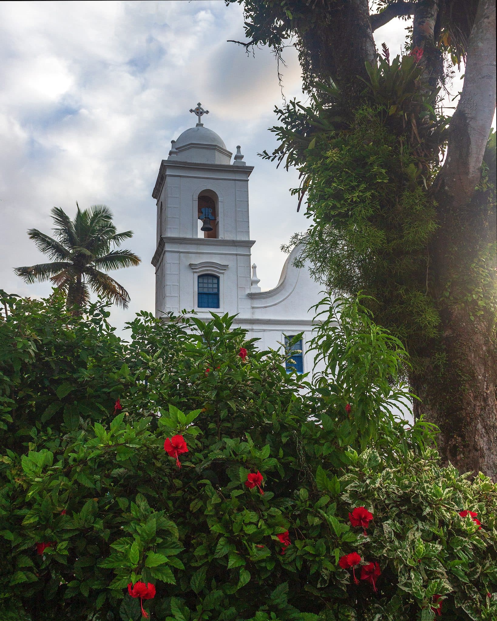 Fachada da Igreja Matriz de Santana em Itanhaém