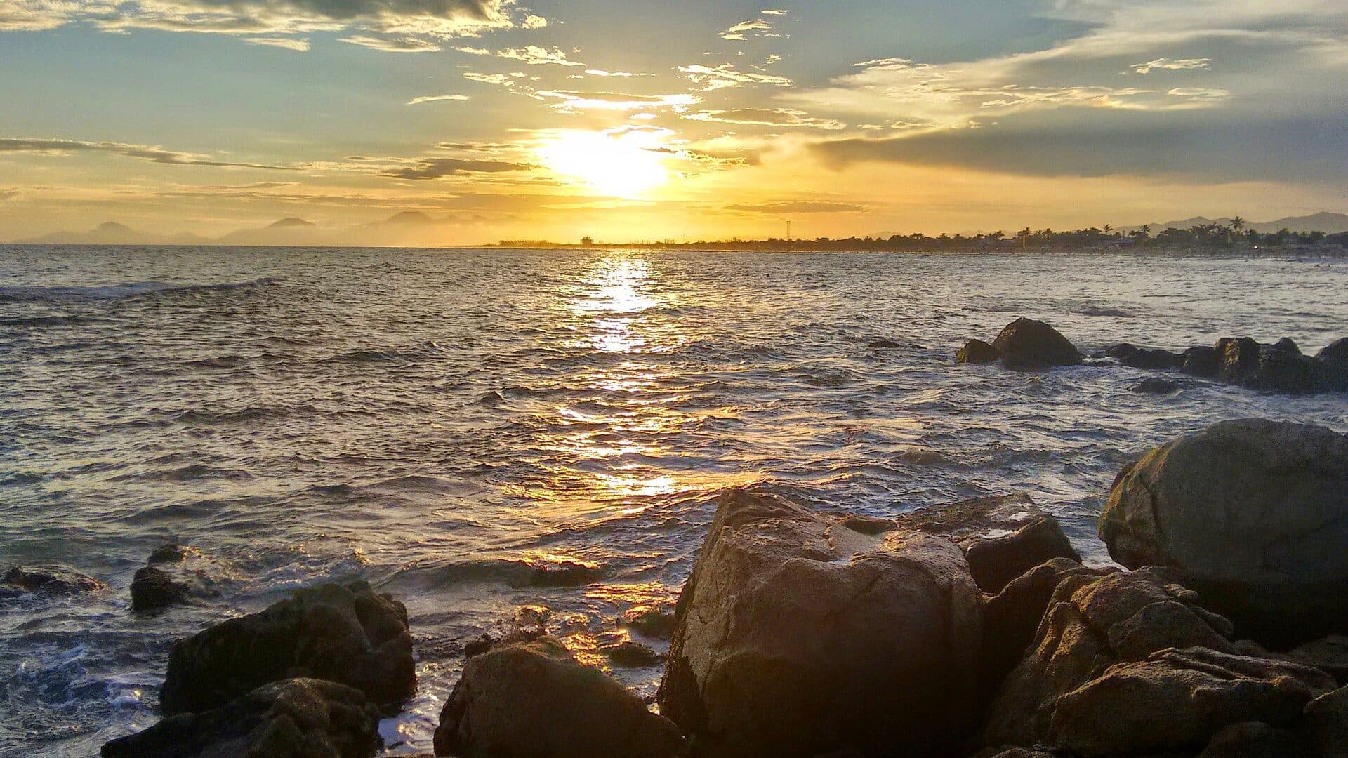 Vista da cidade de Itanhaém no litoral de São Paulo