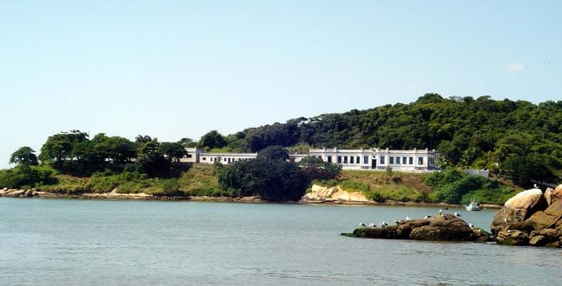 Vista da fortificação histórica do Forte Marechal Hermes