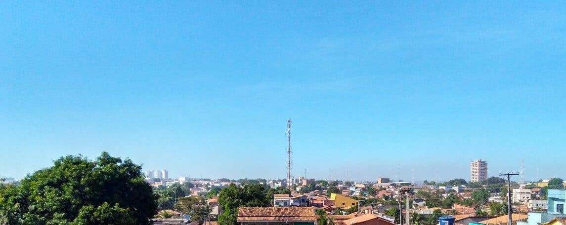 Vista panorâmica da área urbana de Nova Marabá