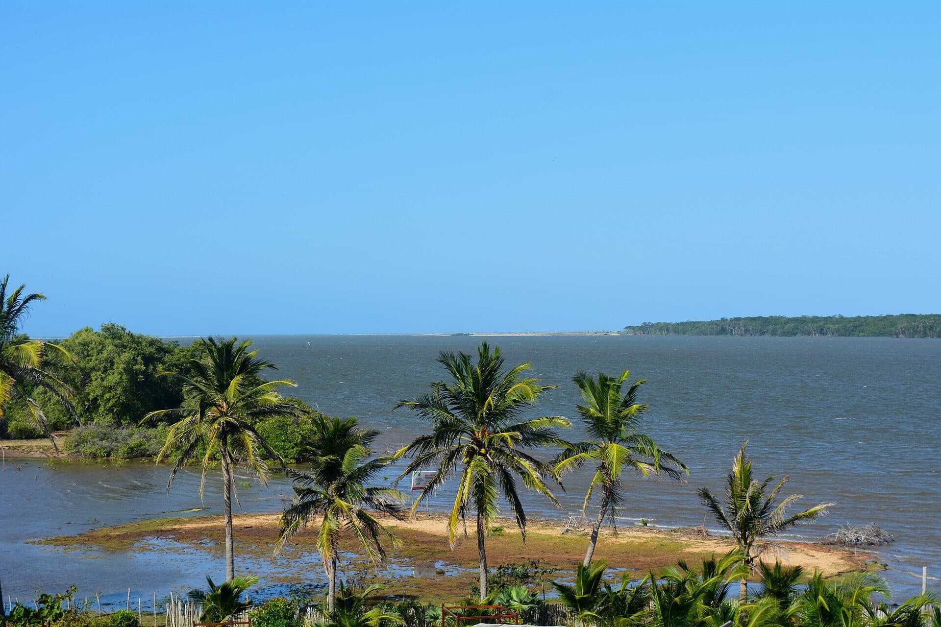 Paisagem natural da Área de Proteção Ambiental Delta do Parnaíba