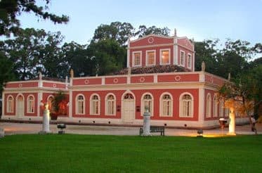 Vista do Museu da Baronesa localizado em Pelotas, Brasil
