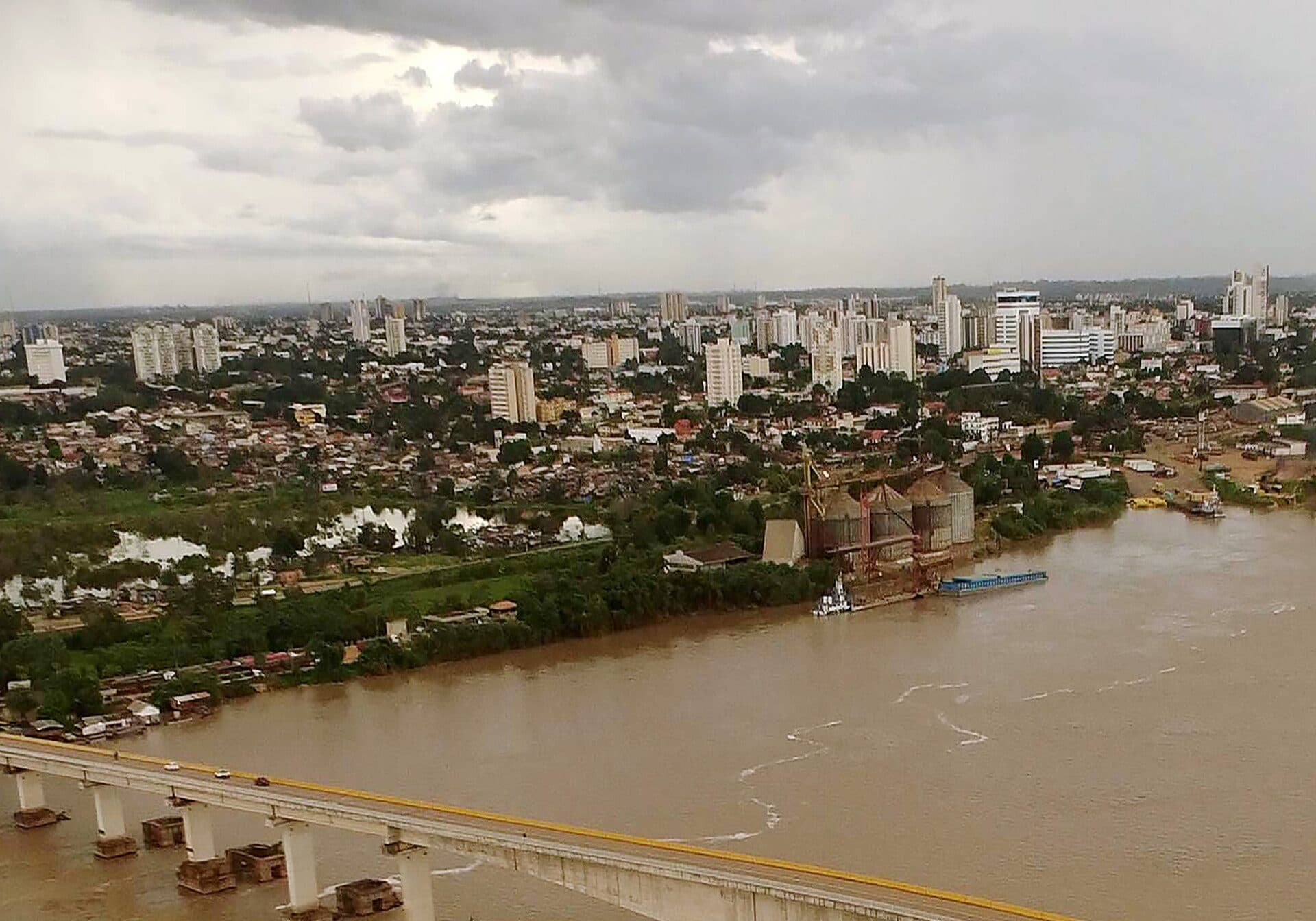 Vista da cidade de Porto Velho em Rondônia