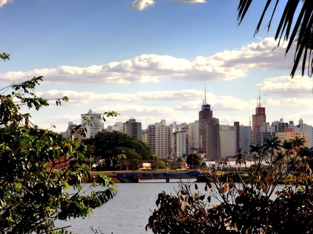 Vista da cidade de São José do Rio Preto, no estado de São Paulo