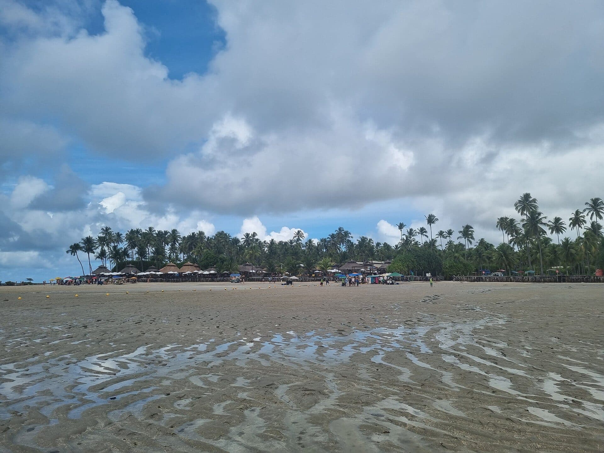 Vista da Praia dos Carneiros em Tamandaré
