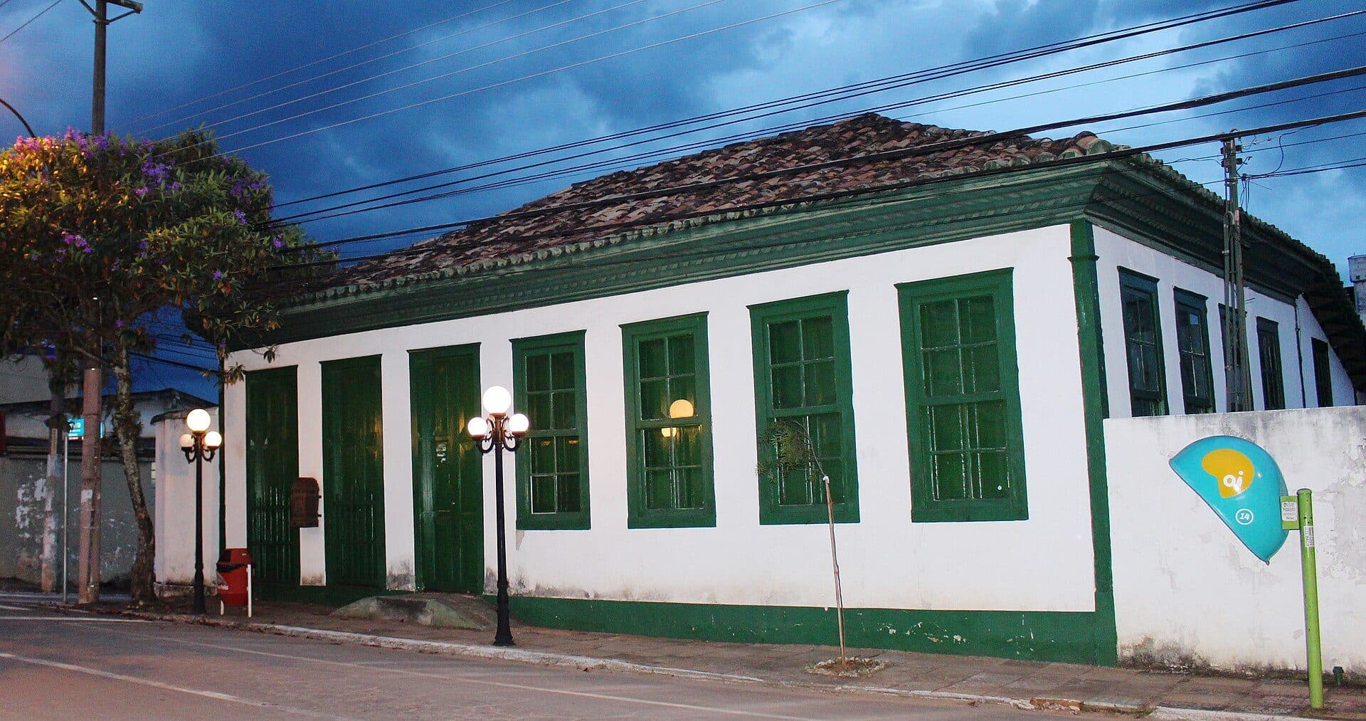 Fachada do Museu Histórico de Anápolis Alderico Borges de Carvalho