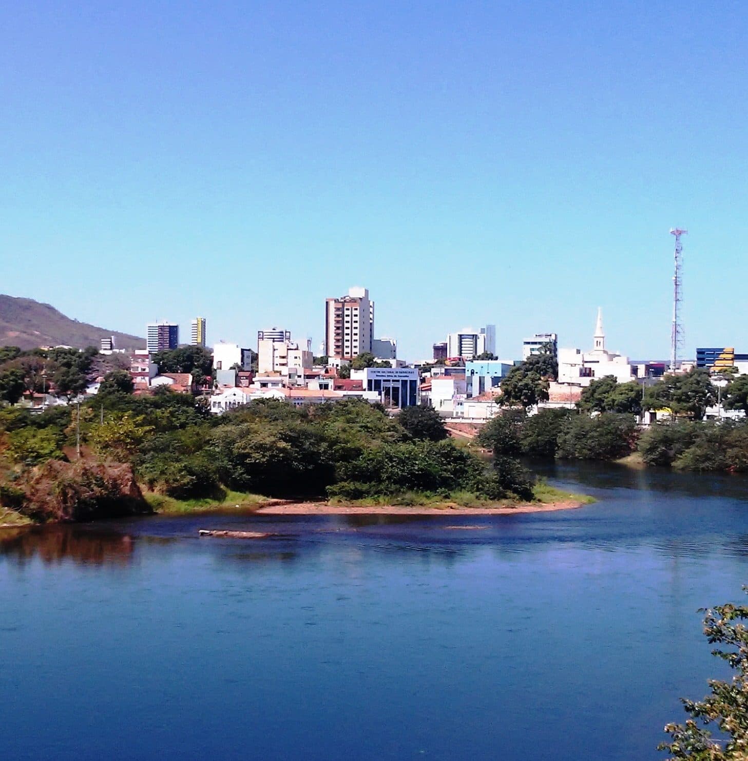 Vista da cidade de Barreiras, no estado da Bahia