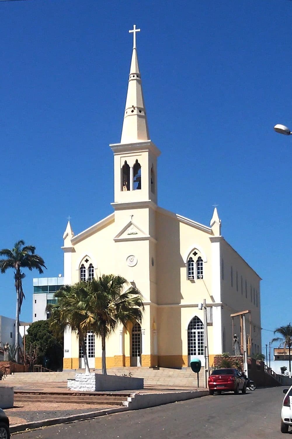 Fachada da Catedral de Barreiras na Bahia