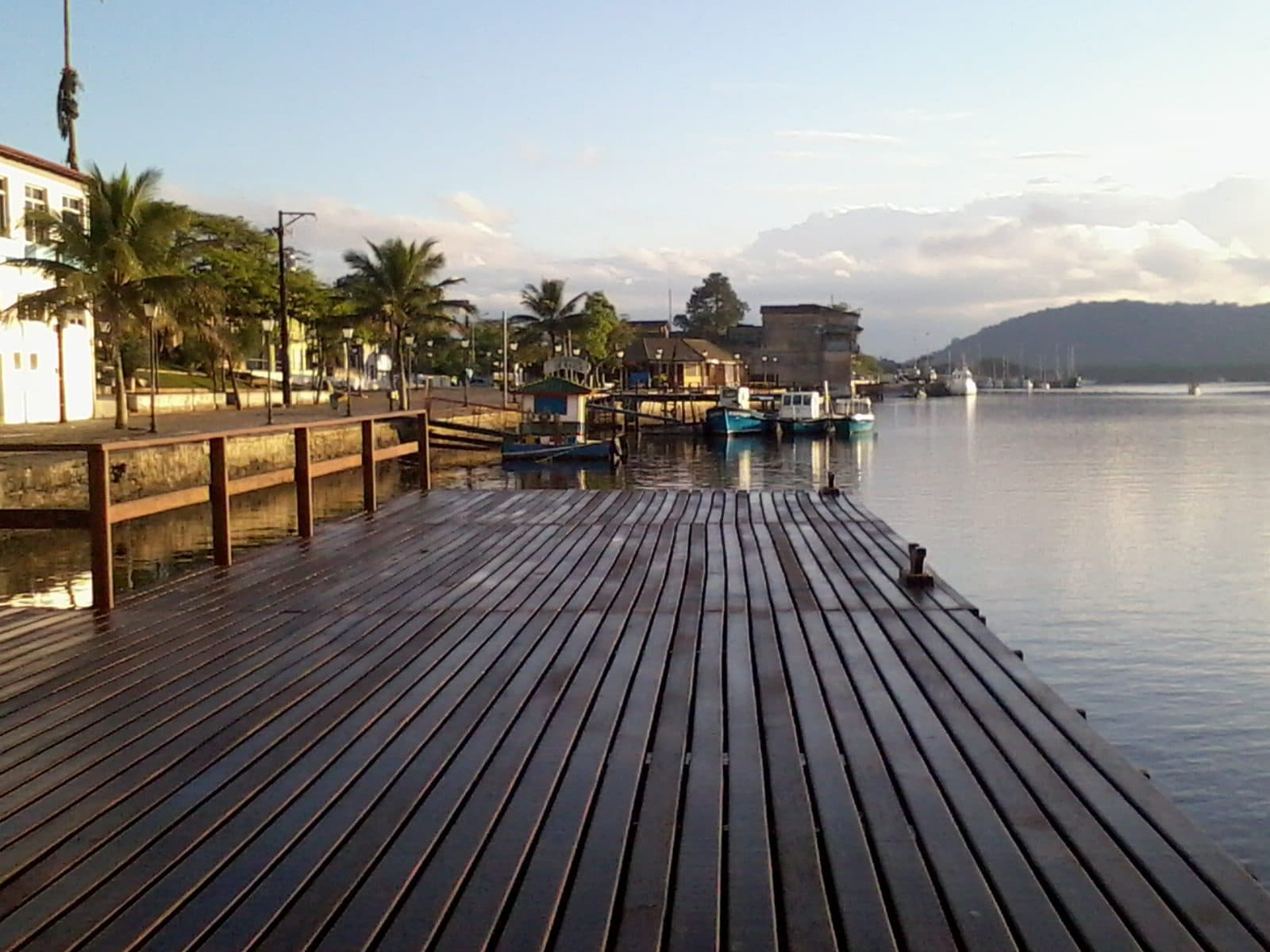 Vista da Baía de Paranaguá e da Ilha da Cotinga