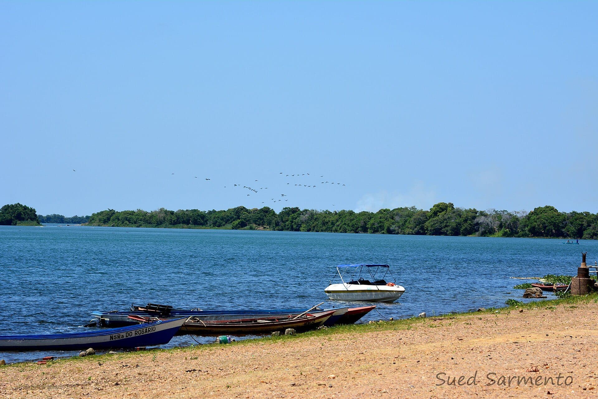 Vista da Ilha do Rodeadouro em Petrolina, Pernambuco