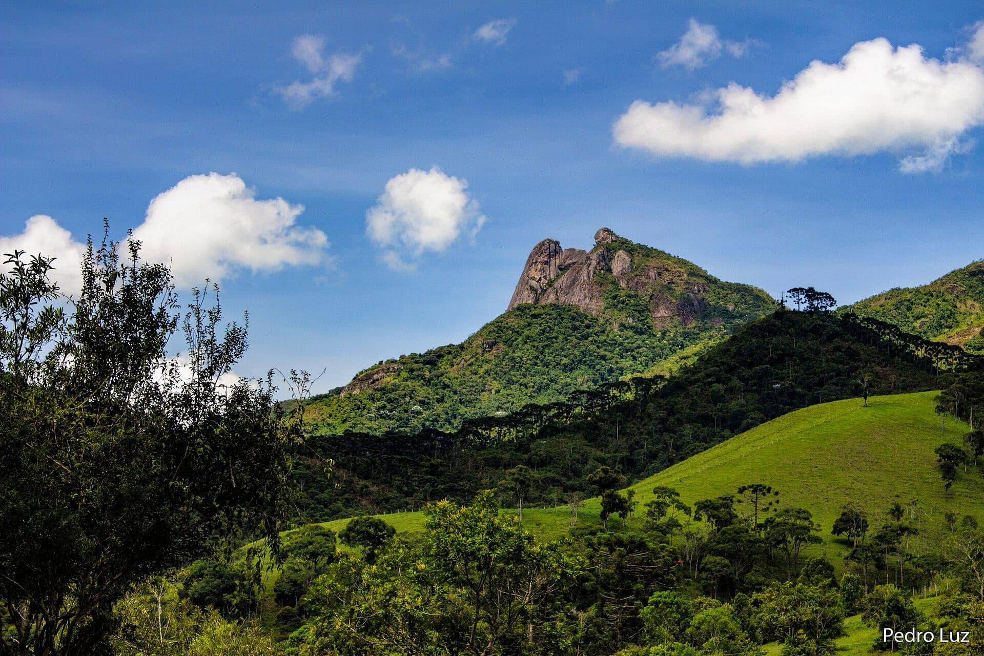 Vista da Pedra Selada no Parque Estadual da Pedra Selada, no Rio de Janeiro