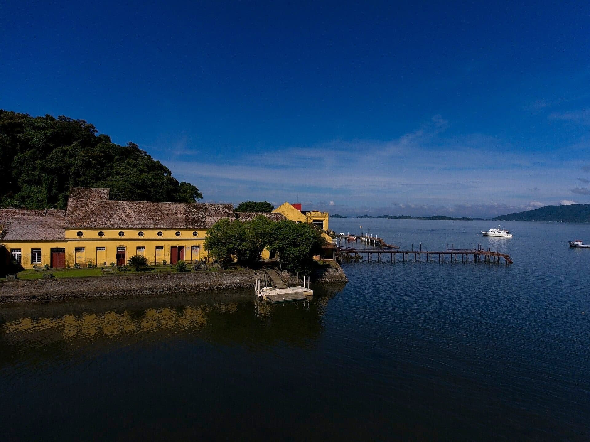 Vista do Museu Nacional do Mar em São Francisco do Sul, Santa Catarina