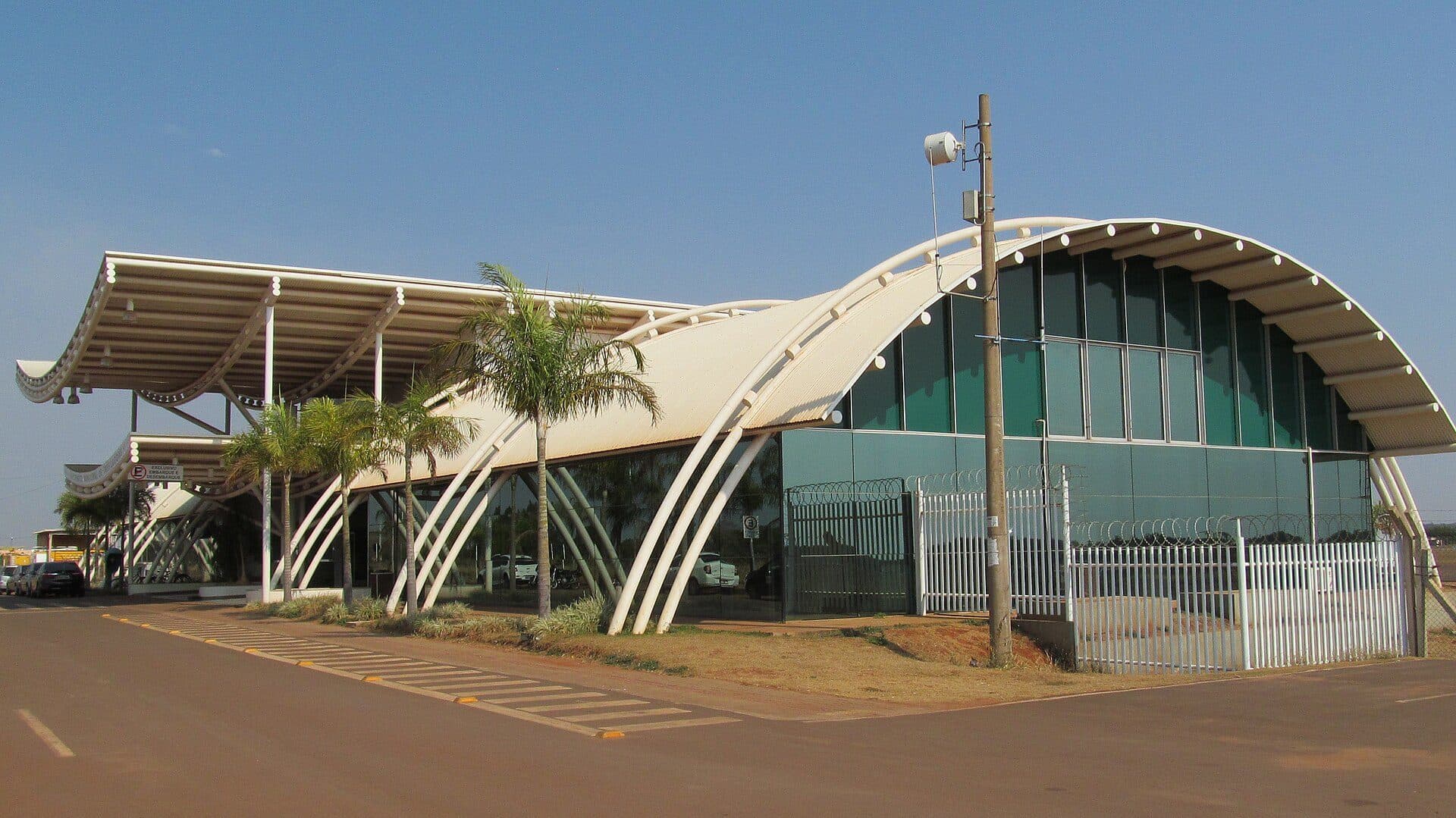 Vista do Aeroporto de Três Lagoas em Mato Grosso do Sul
