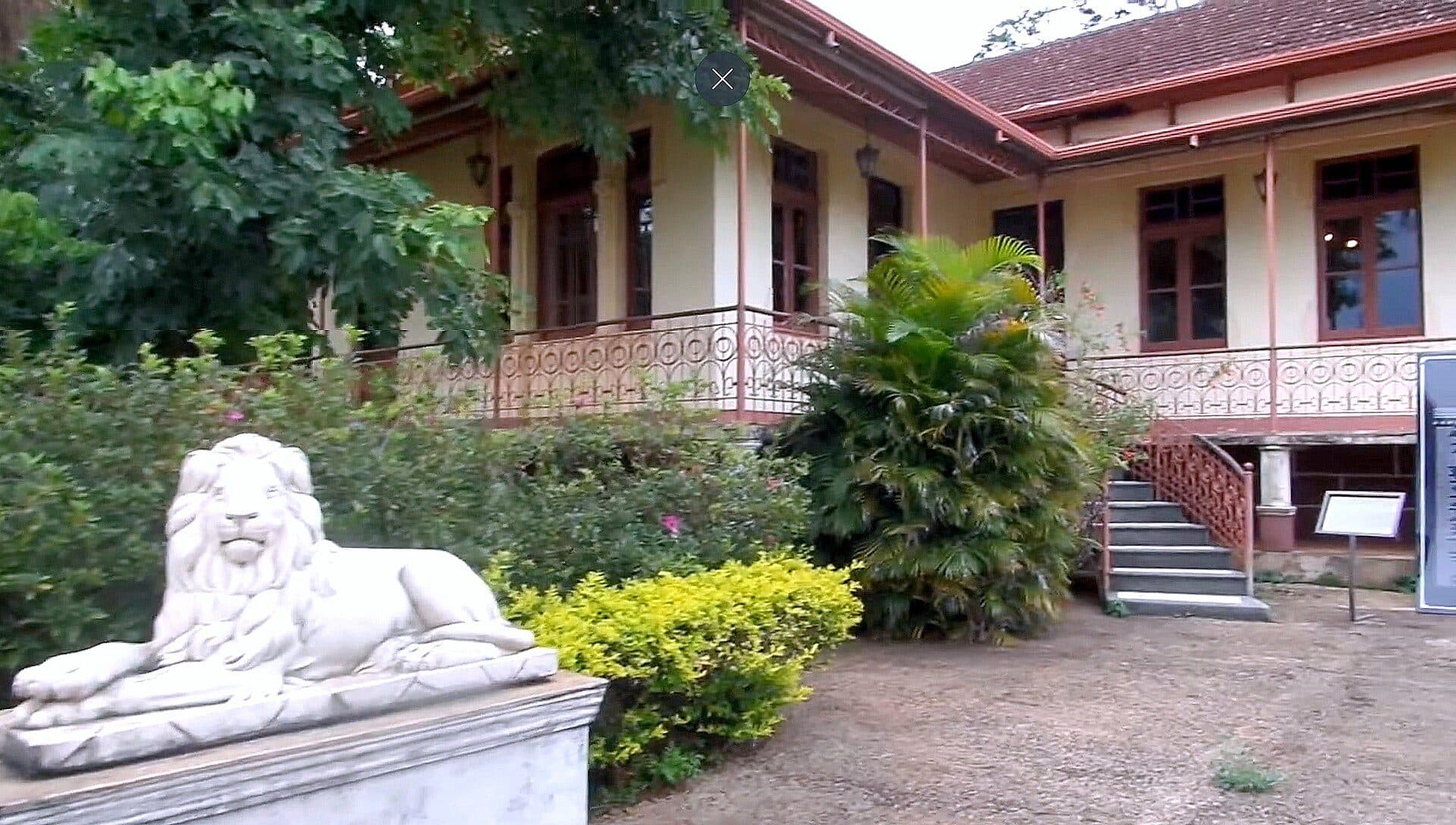 Fachada do Museu de Arte Decorativa em Uberaba