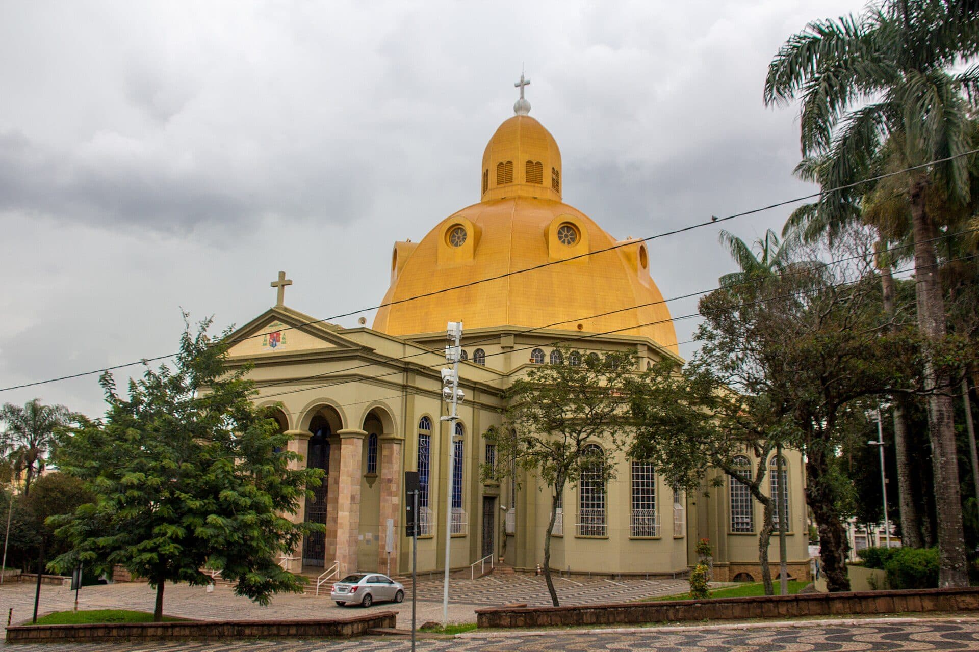 Vista de paisagem e pontos de interesse na cidade de São Carlos