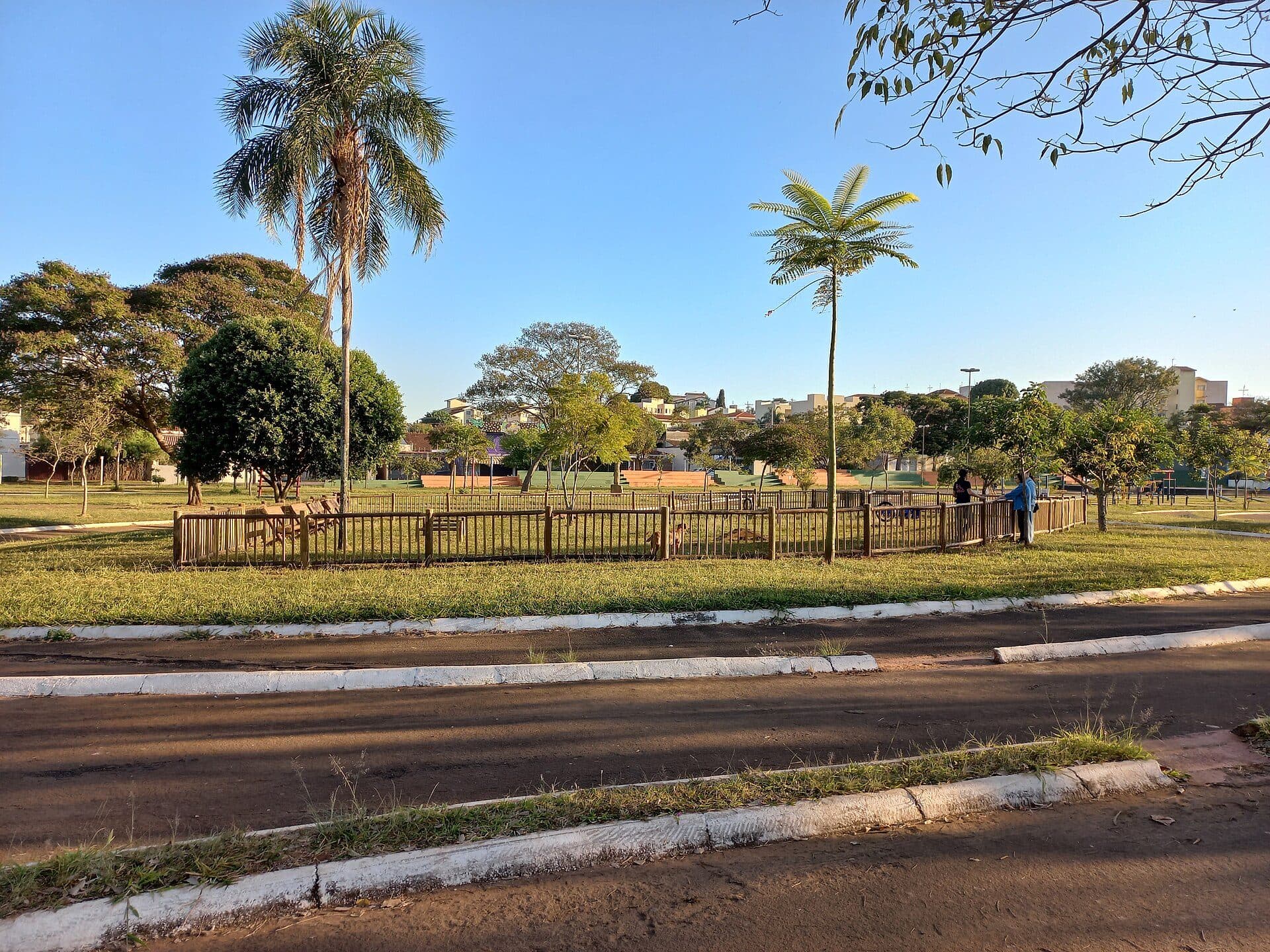 Vista da área do Kartódromo de São Carlos
