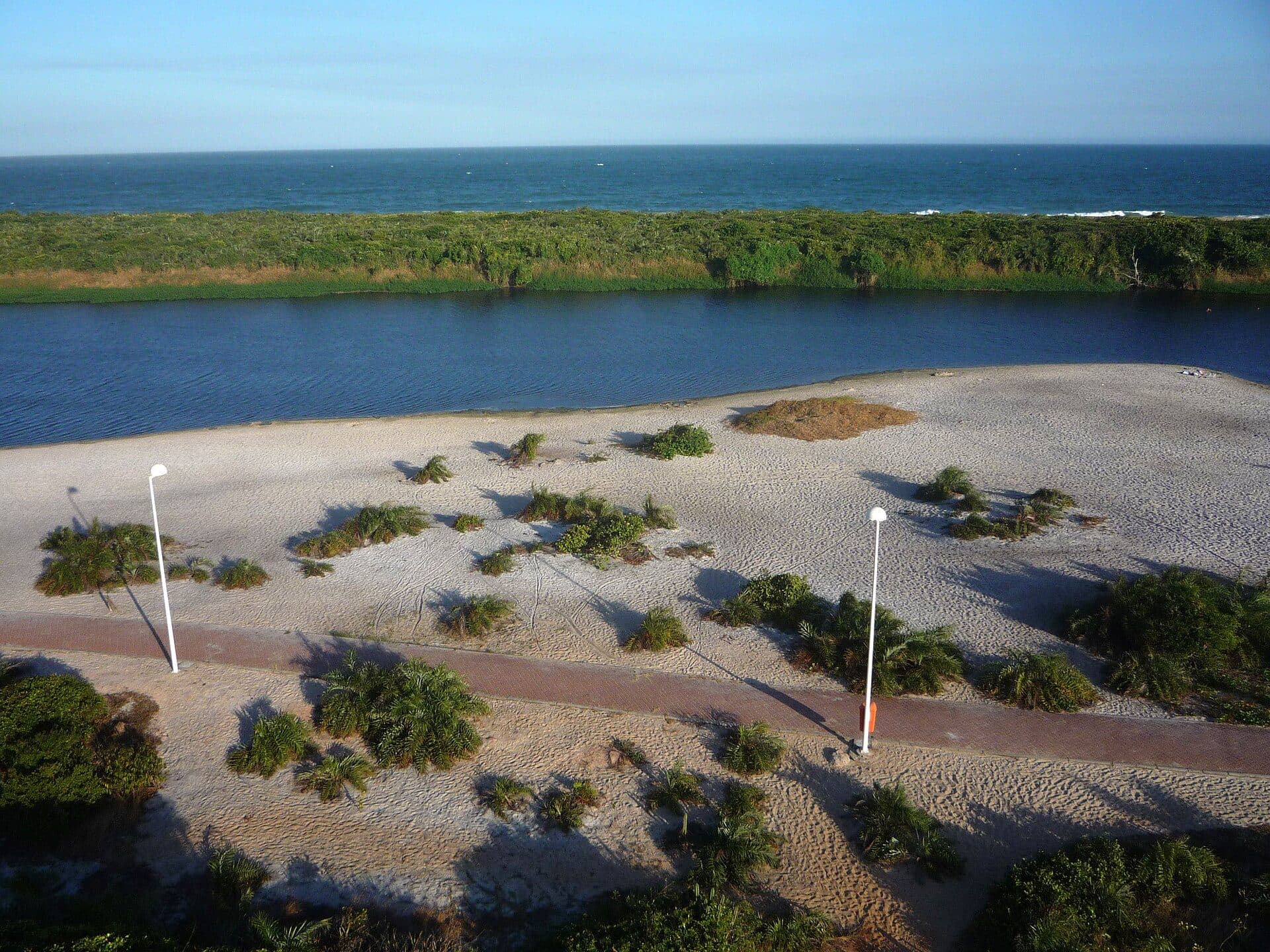 Vista da Lagoa do Iriry em Rio das Ostras